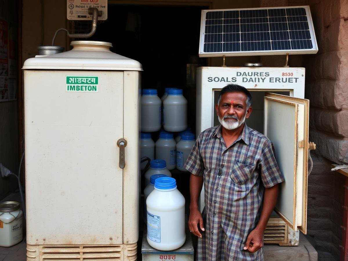 Milk was souring before it reached the collection centre. — Srinivas, Guntur, Andhra Pradesh